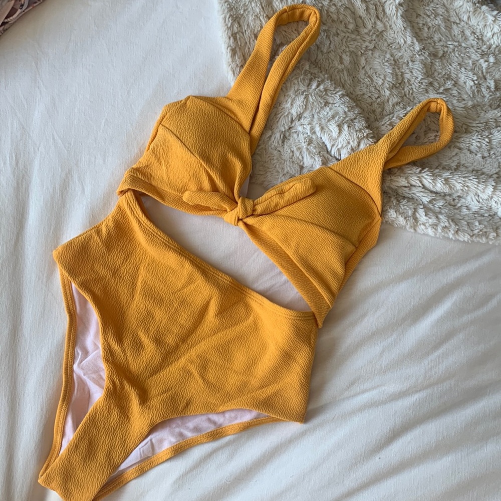 NWOT Yellow One Piece ☀️